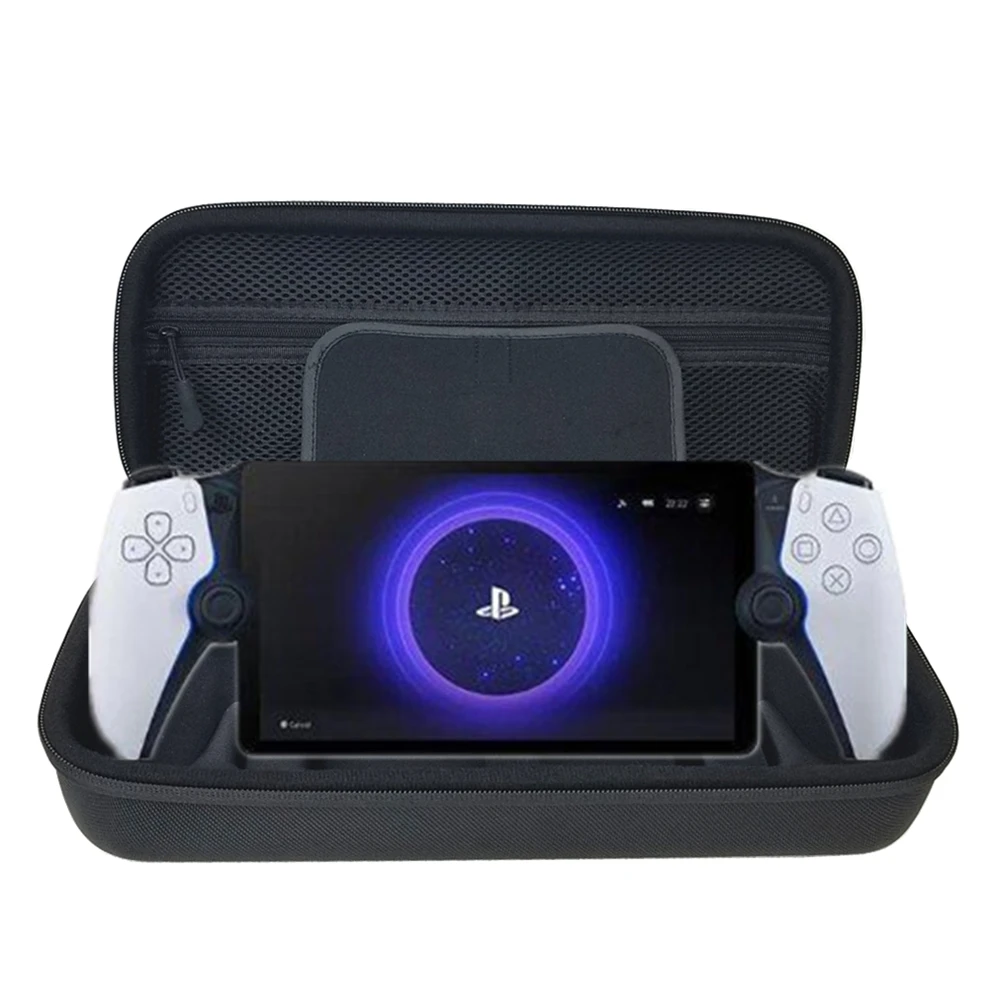 Portable PS5 Portal Travel Carrying Case Waterproof Storage Bag Protective Cover for Playstaion Portal Game Console Accessories