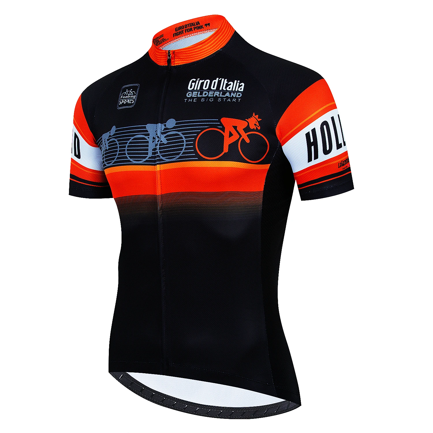 2024 Tour d'Italia Men's  Bicycle Jersey lightweight Mtb Seamless Process Bike Cycling Clothing Shirt Maillot Ciclismo 4