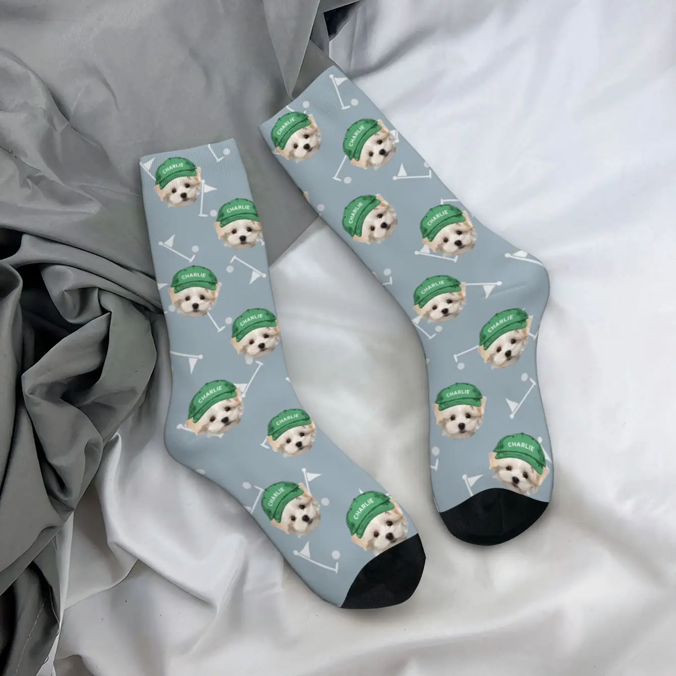Personalized Pet Photo Socks - Custom Gift for Pet Lovers, Cat & Dog Dads