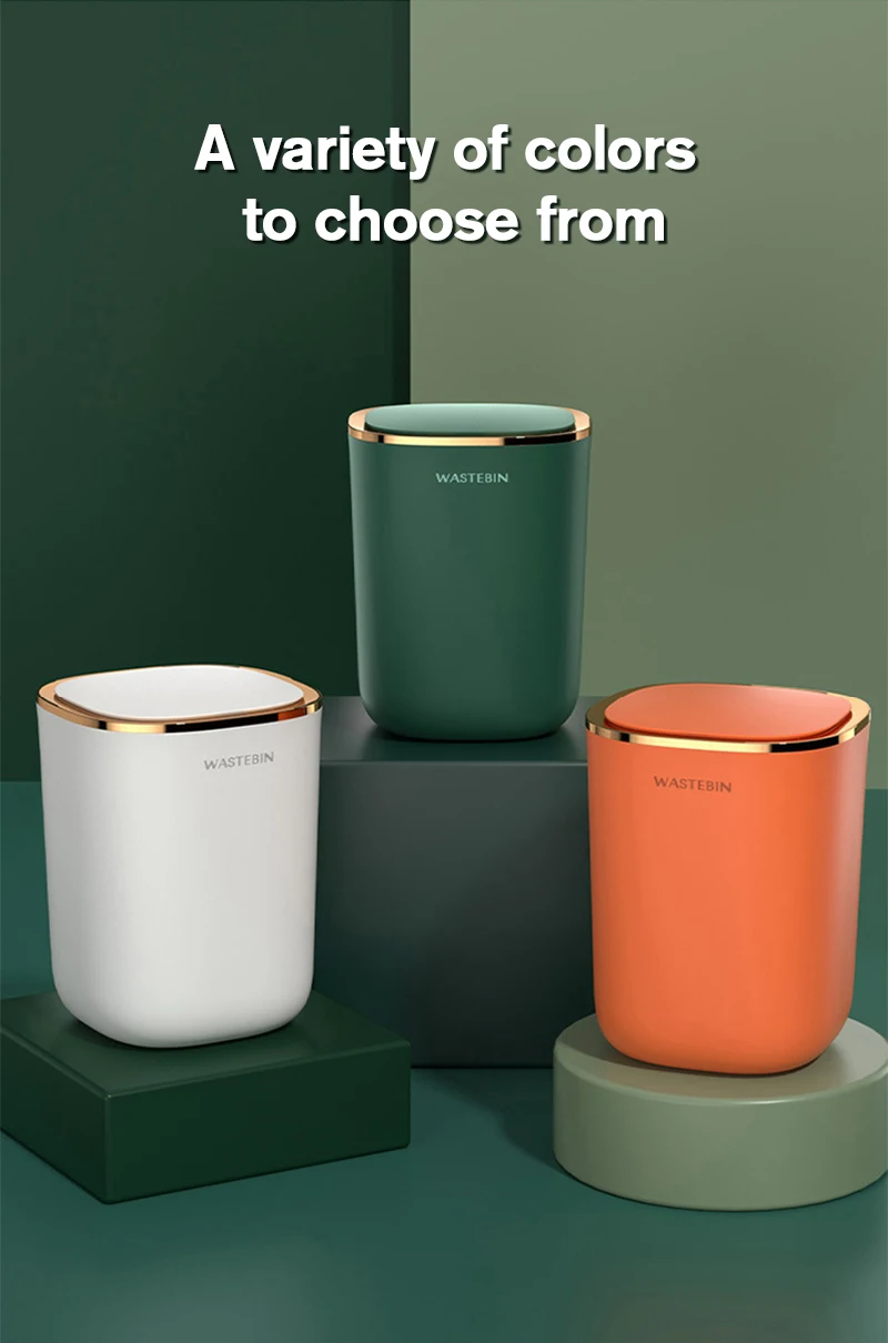 Smart sensor trash can – 12l automatic garbage bin for bathroom & kitchen