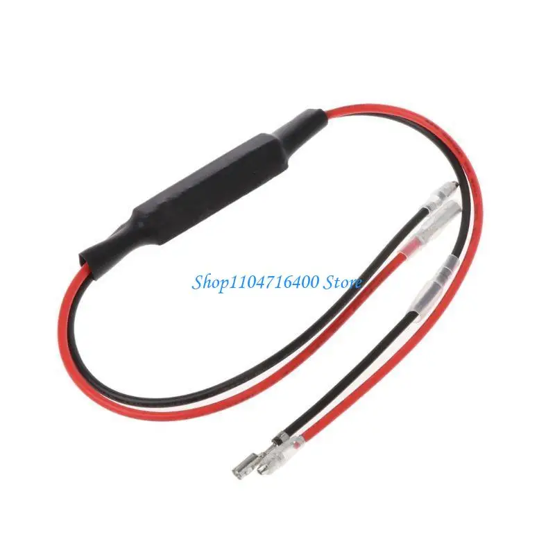 Y1gd 2Pcs 오토바이 LED 방향 지시등 시멘트 부하 저항 어댑터