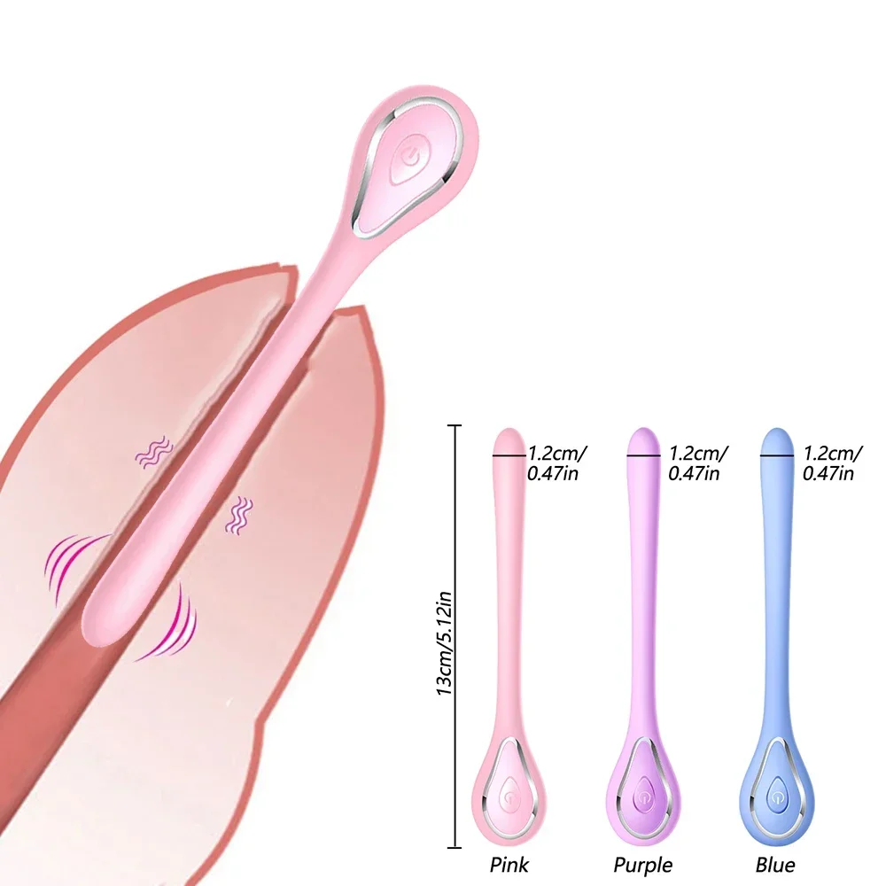 10 Speeds Vibrating Urethral Stick Male Penis Stimulation Vibrator Wand Female Vagina Massage Masturbator Erotic Adults Sex Toy penis sex toys