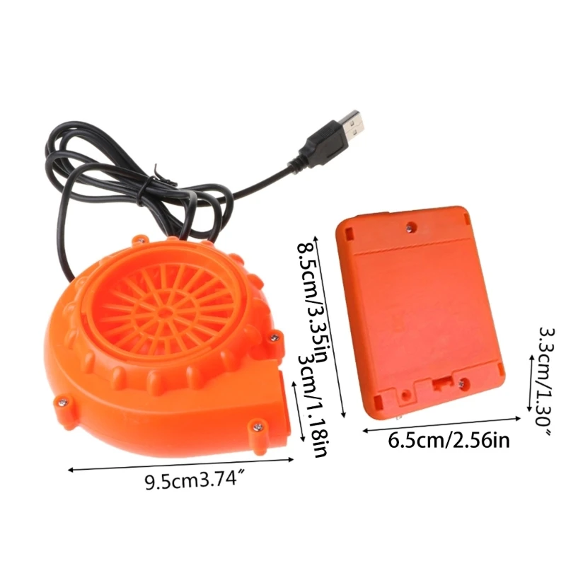 Mini Fan Blower Battery Pack for Mascot for Head Inflatable Costume Clothing Grill For Easy Carrying Household Items Practical