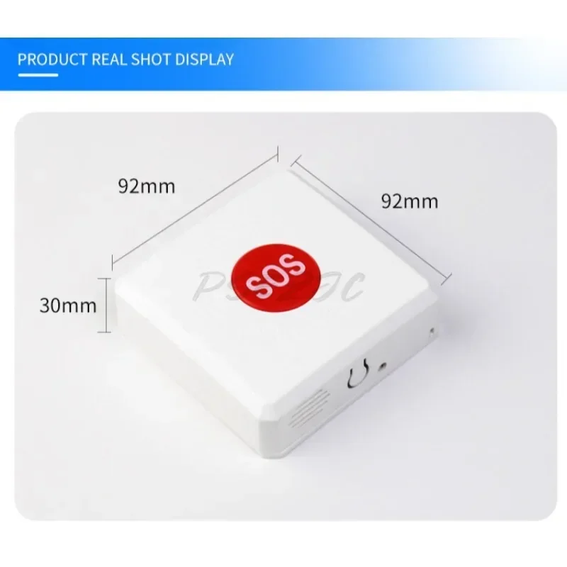 One Click Distress Alarm Wireless Remote NB Button School Hospital Bank Emergency Alarm Management System