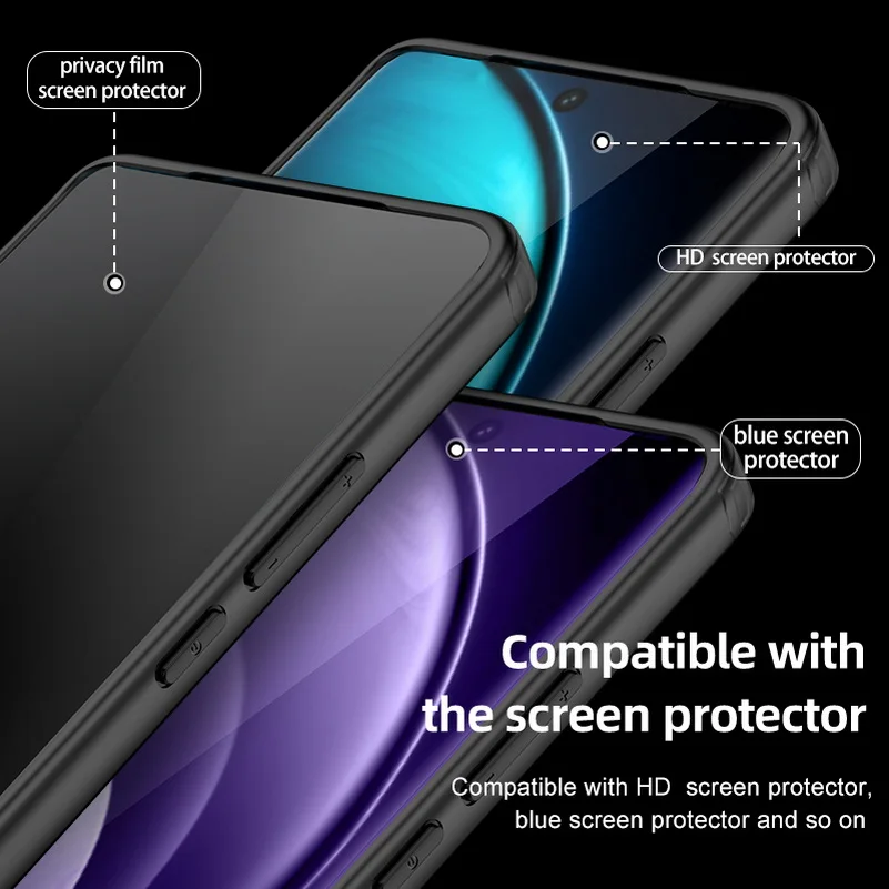 카메라 보호 투명 커버 휴대폰 케이스, VIVO X100 Pro x100 X90 Pro + X90 X80 X Note IQOO Neo 7 IQOO 12 Pro 8