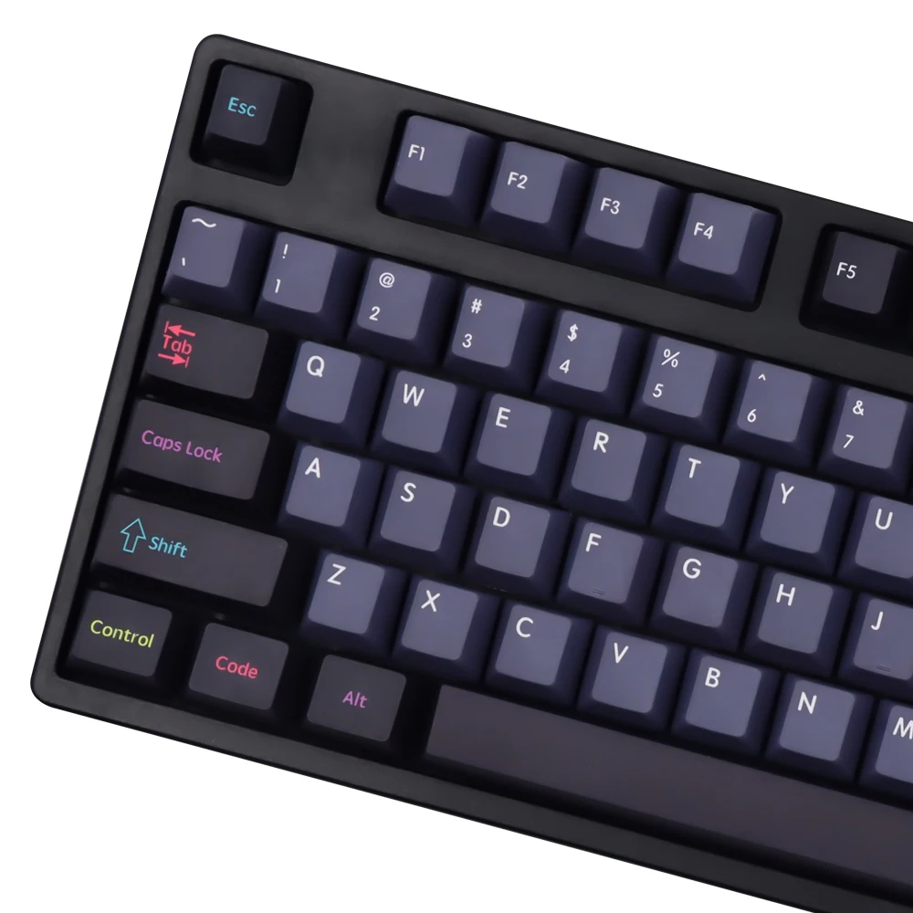 Gmk Dracula Keycaps Perfil de Cereja 151 Chaves Inglês Japonês Pbt Sublimação Dye Keycap Teclado Mecânico para mx Switch 1.75u - Imagem 5