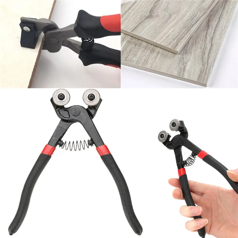 Heavy Mosaic Cutter With Wheel Blade Glass Tile Cutting Pliers Nipper