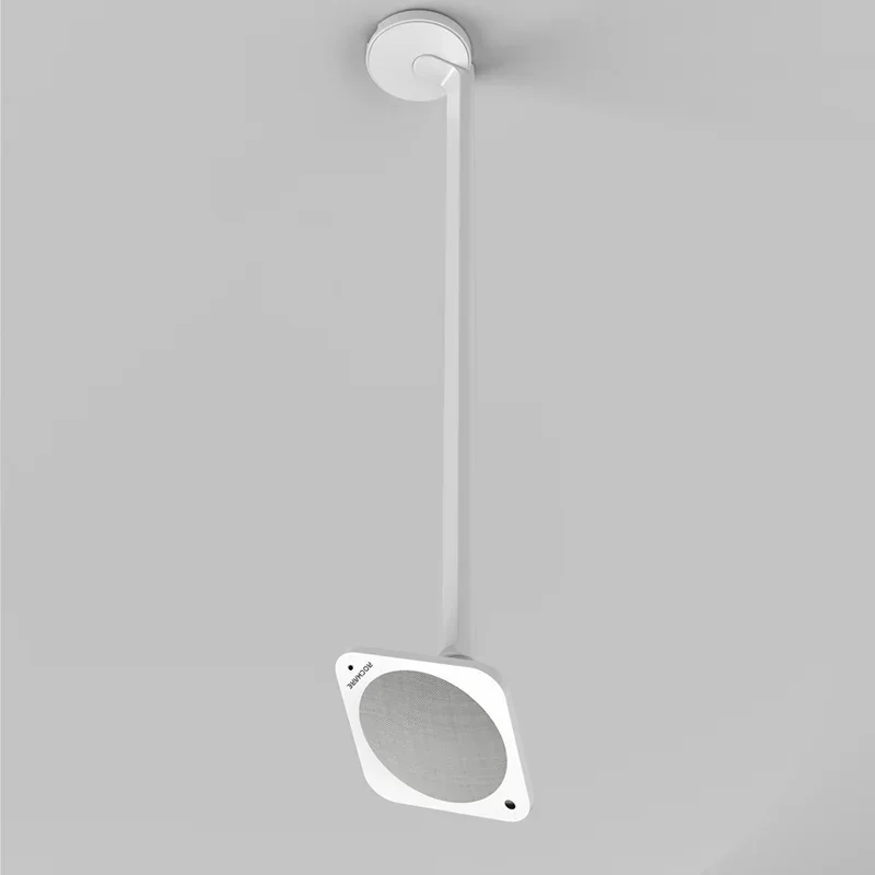 비디오 오디오 회의 시스템용 전문 핸즈프리 강의 마이크, USB 천장 마이크, 3m 자동 음성 추적 마이크