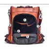 MOTAORA Vintage Large Capacity Women's Backpacks Anti Theft Genuine Leather Backpack Cowhide Woman Travel Luxury Bagpack Women 6