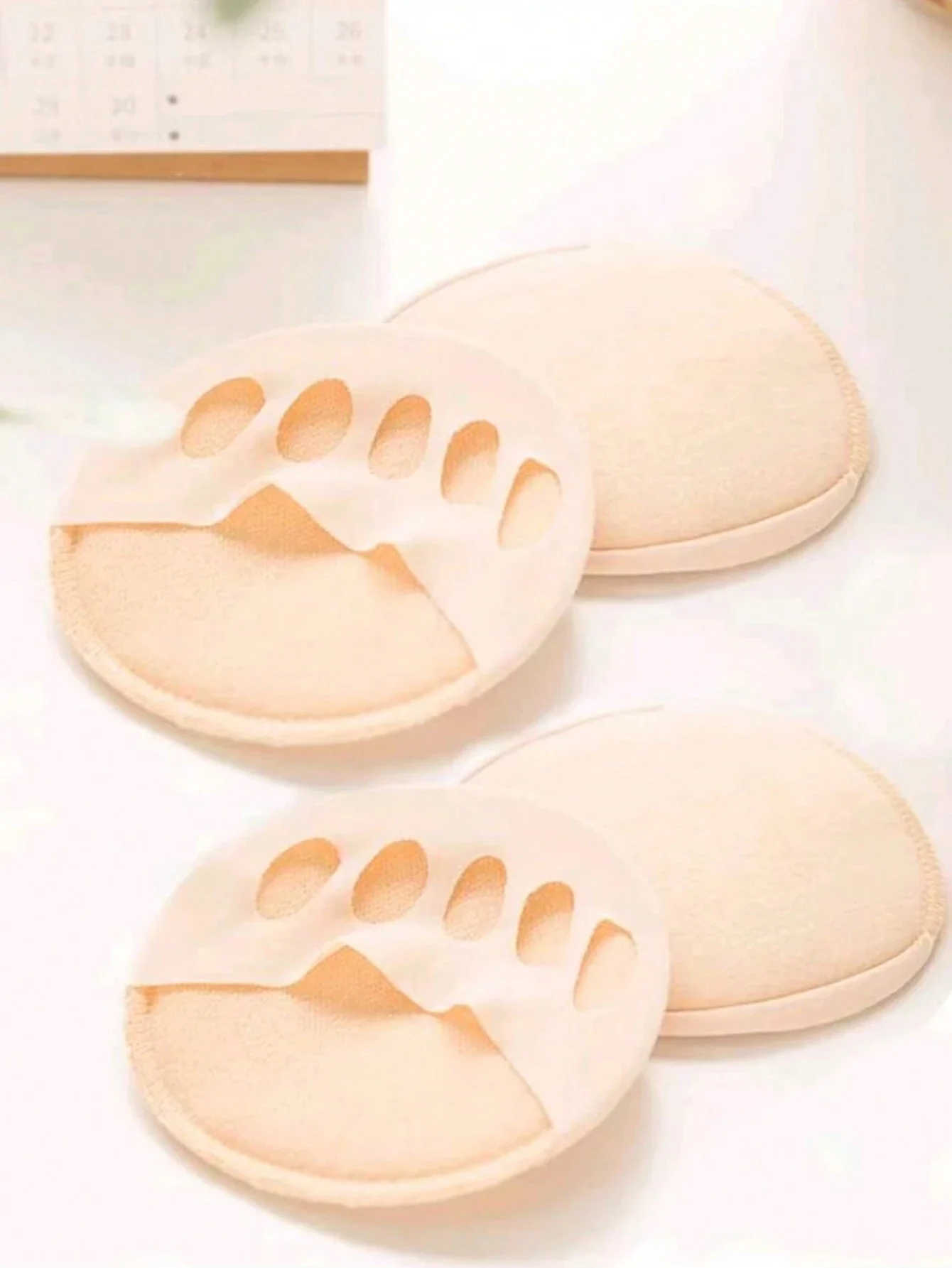 2Pcs Women's High Heel Forefoot Pads-Shock Absorbing Toe Insoles