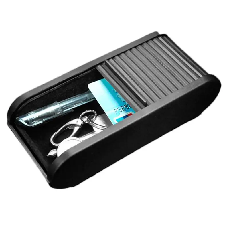 

Car Center Console Armrest Storage Box Container Compact & Portable Tray Holder Armrest Box Organizer Auto Interior Accessories