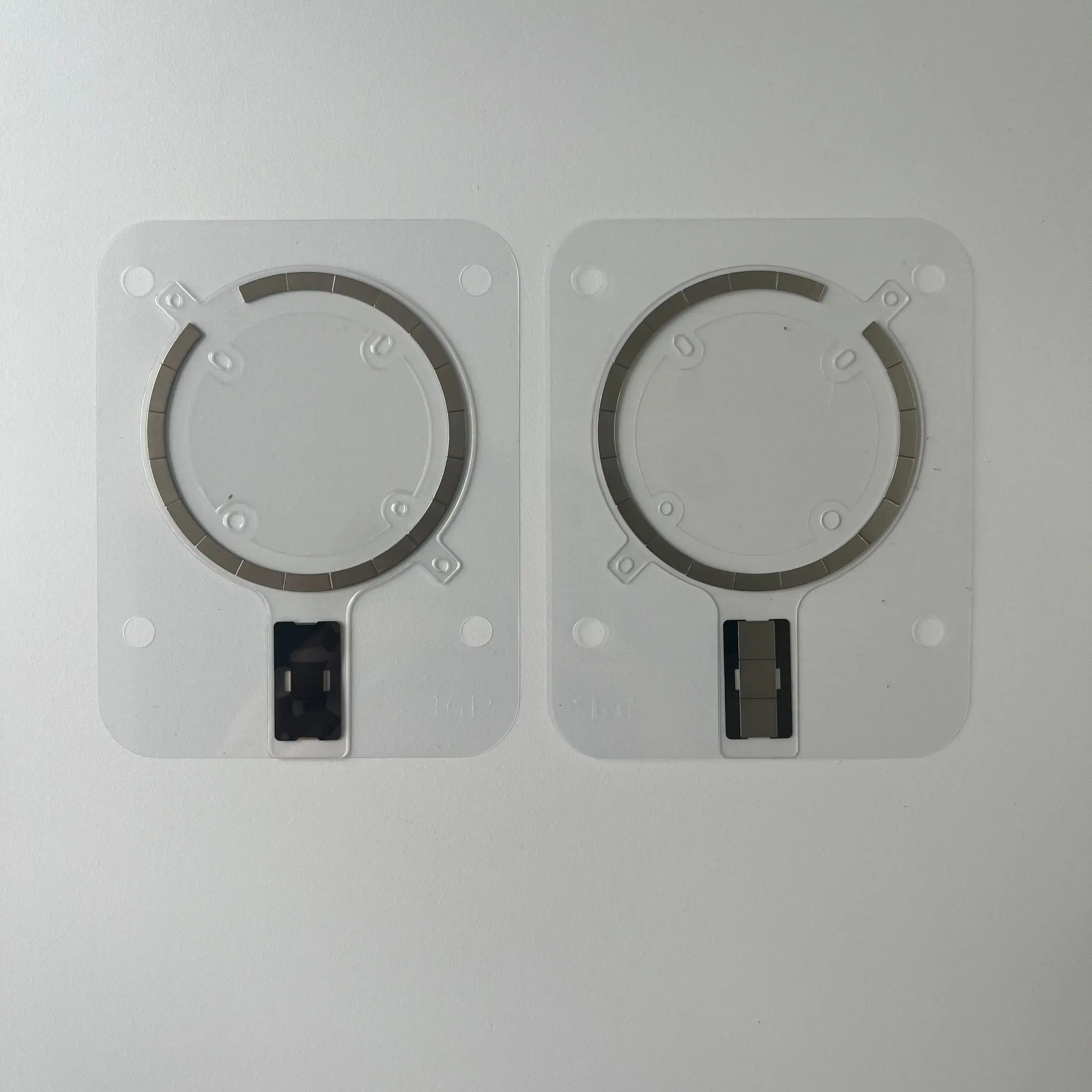 5Pcs 후면 하우징 커버 유리 Magnatic For iPhone 12 13 Mini 14 15 Plus 16 Pro Max Magsafe 무선 충전 자석
