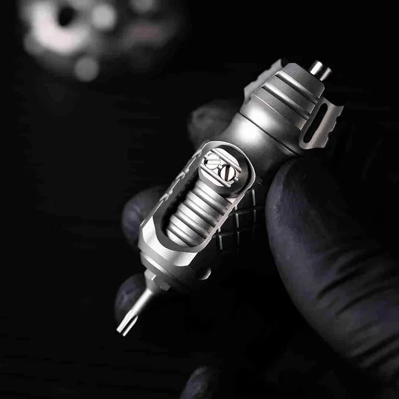 

MOYEWORKS EDC Fingertip Gyro Screwdriver Window Breaker Desktop Ornament Decompression Toy Fidget Slider Fidget Toys Adults Gift