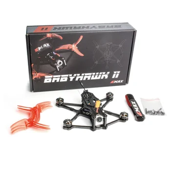 EMAX Ufficiale Babyhawk II - Drone Micro FPV da 3,5" TBS UNIFY PRO32 NANO 5G8 V1.1 RunCam Racer 5 Drone da corsa FPV