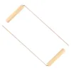 2Pcs 99.9% Copper Divining Dowsing Rods Metal Detector For Water Treasure Finding Tools With Wooden Handle Copper Probing Rod 3