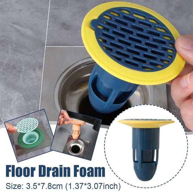 Bath Shower Floor Strainer Cover Plug Trap Silicone Anti-odor Sink Bathroom  Water Drain Filter Insect Prevention Deodorant - AliExpress