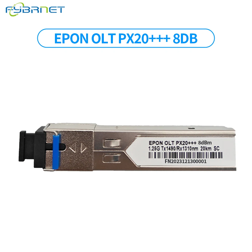 EPON PX20+++ 20KM 1.25G 광섬유 PON 모듈 7/8/9db SC 포트 fibra 모듈 BDCOM TPLINK Ubiquiti HIOSO VSOL과 호환 가능