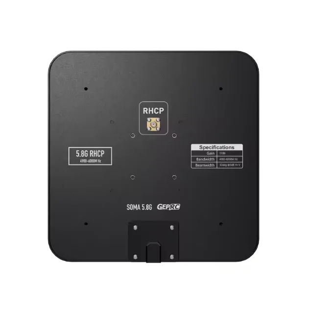 Antenne Patch Directionnelle GEPRC SOMA 3.3G/5.8G pour FPV