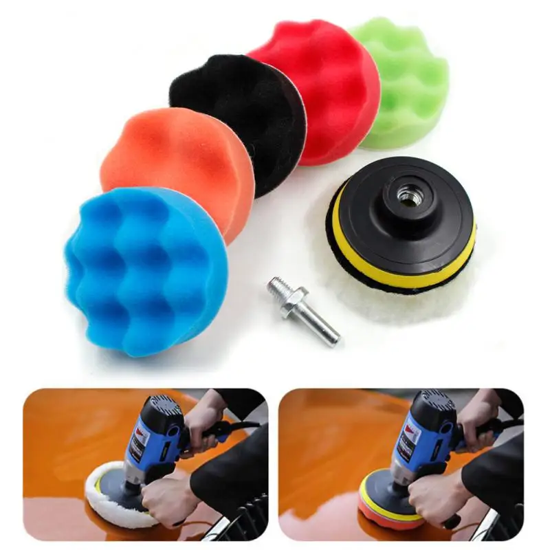 Buffer Drill Wheel Polisher Removes Scratches Car Polishing Disc Wool
