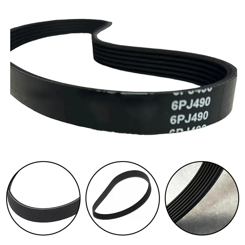 6PJ490 7PJ490 Lawn Mower Drive Belt lawn mower blades Metric Imperial For Qualcast Sovereign Mowers Rubber Lawn Mower Accessories