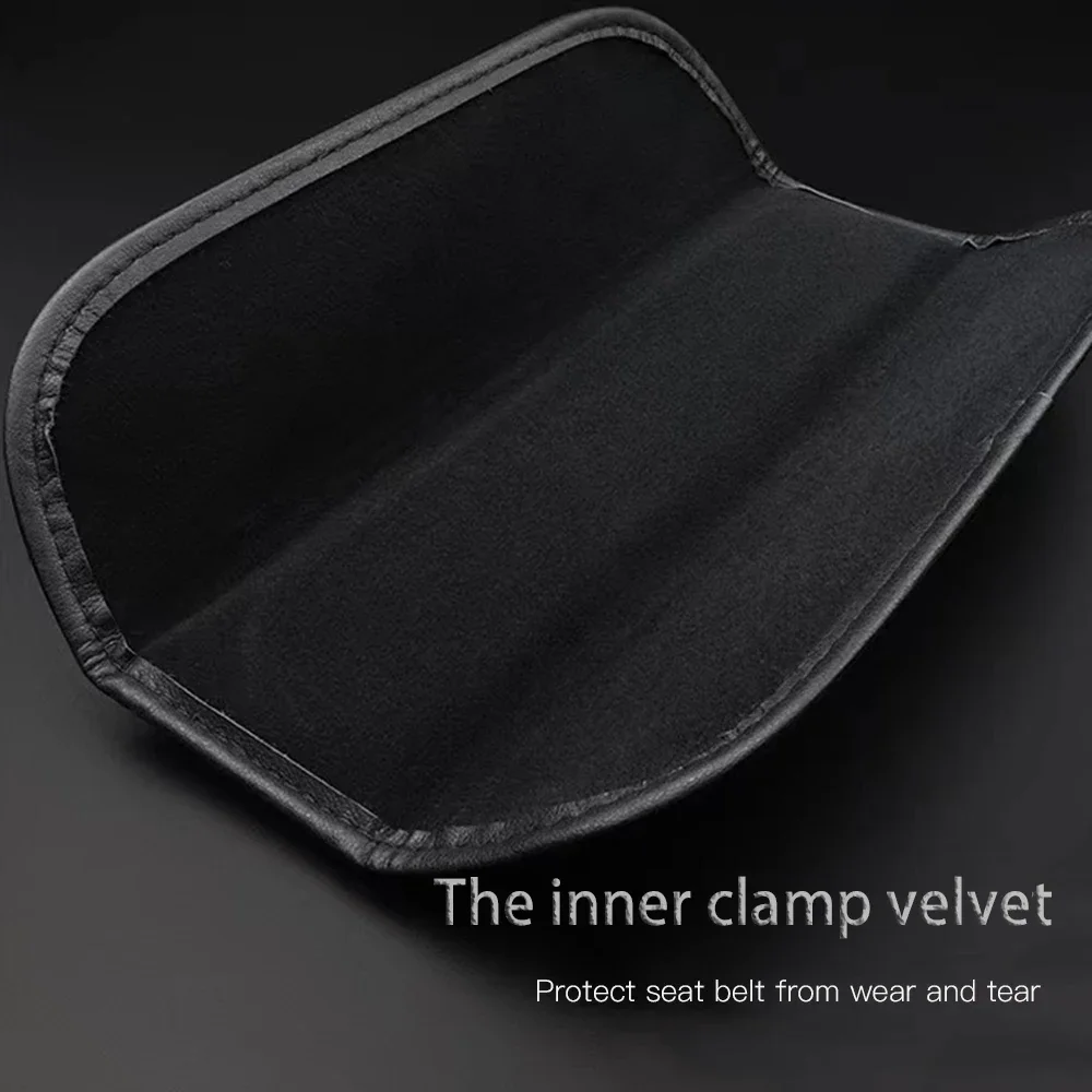 1Pcs Car Seat Belt Shoulder Covers Comfortable Guard Safety Neck Cushion for Nissan SENTRA car accessories seat belt covers car seat belt accessory safety belt shoulder guard