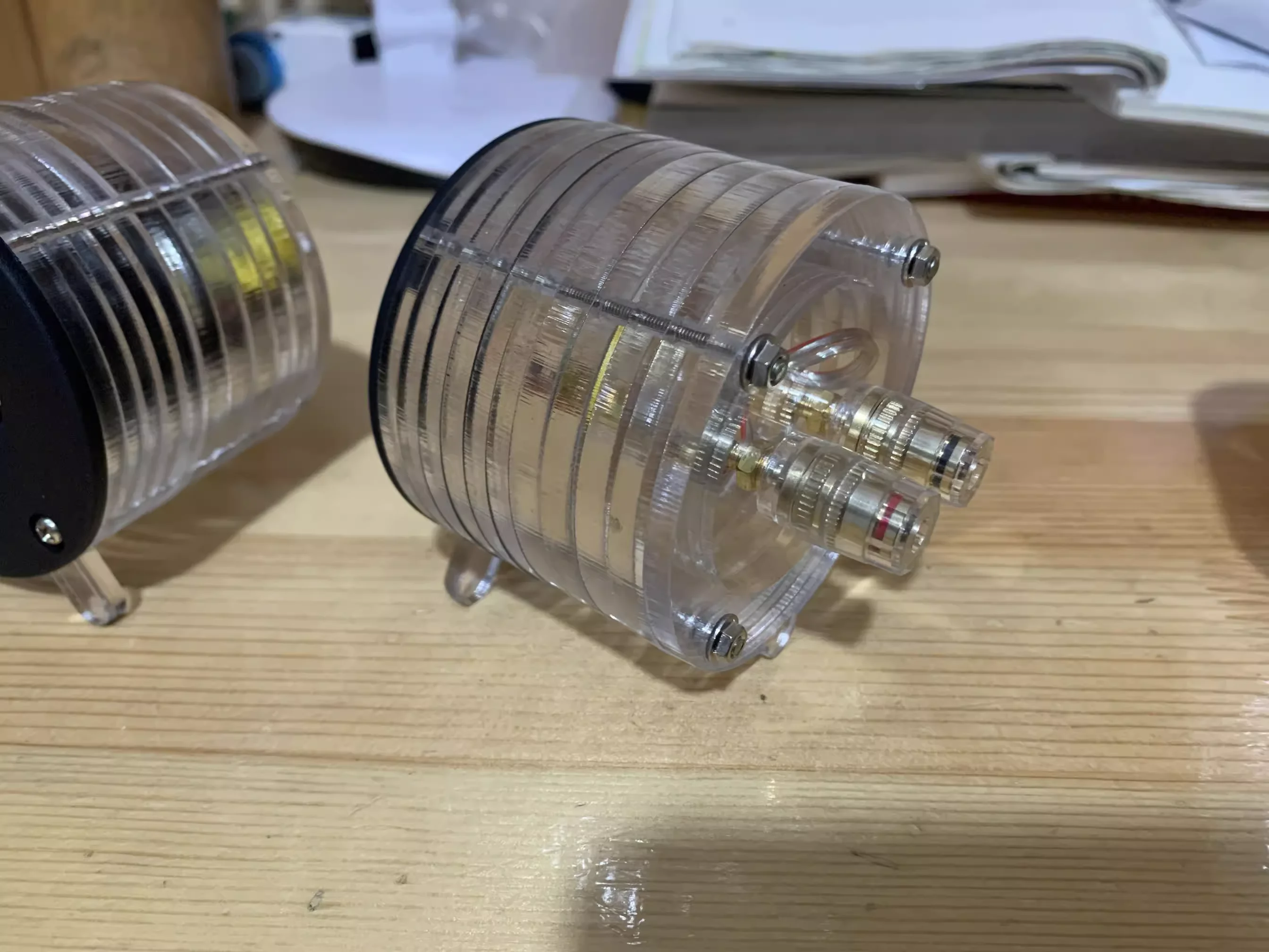 A-1044 3 Inch Tweeter Transparent Speaker Aluminum Tweeter Ultra High Speaker Silk Membrane 1Pair