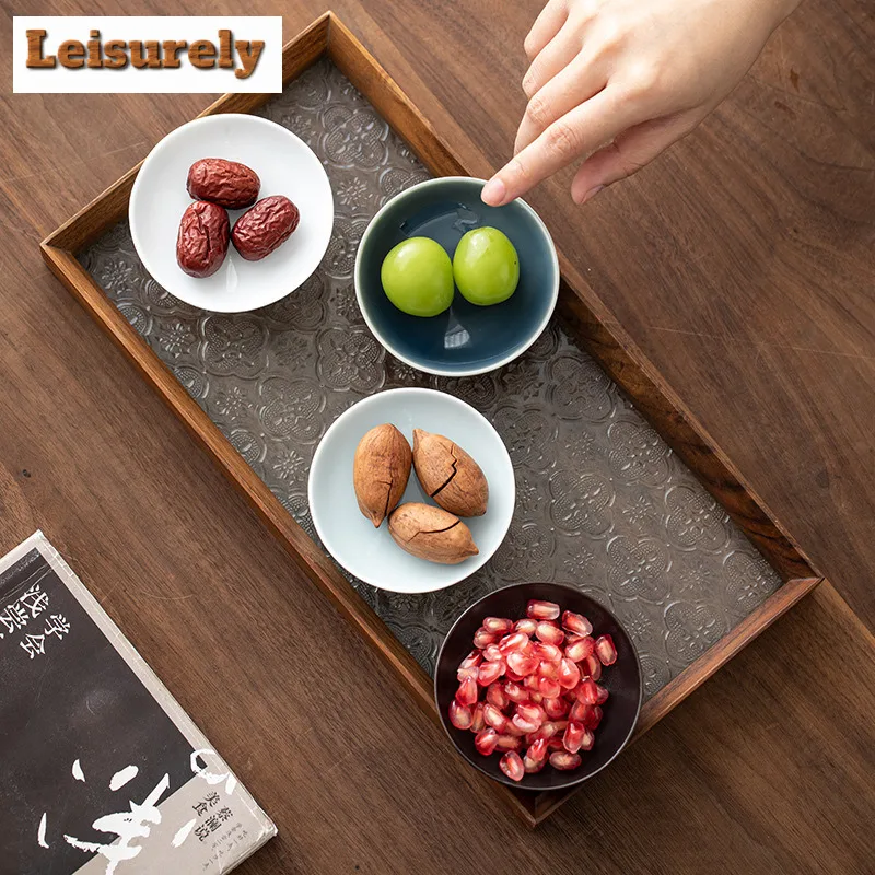 Small High Foot Fruit Dishes Japanese Pastry Plate Food Dinner Plates Candy Bar Mini Dessert Tray Hospitality Dishes Decoration