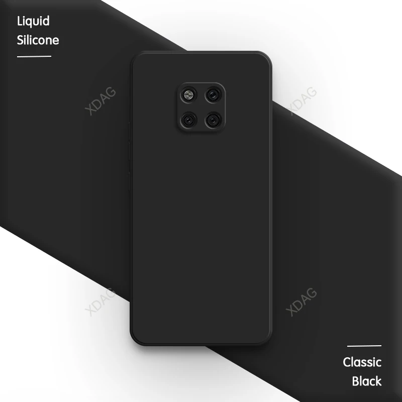 Suncase Custodia In Vera Pelle Per Huawei Mate 20, Con Cover In Silicone Trasparente Inclusa E Linguetta Di Estrazione, Fatta A Mano