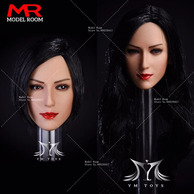 

YMTOYS YMT06 масштаб 1/6 Ada Wong приседание голова Лепка резьба модель подходит для 12 дюймов Женщина солдат экшн-фигурки Куклы