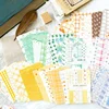50pcs/pack Half Sugar Sweet Series Decoration Material Paper Photo Album Wall Memo Hand Account Base Notepad 1