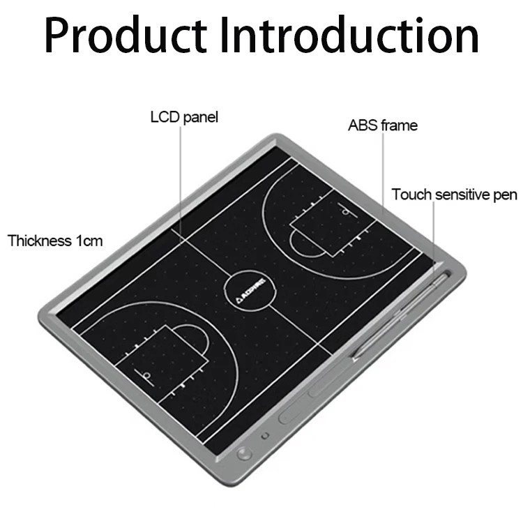 Sport Soccer Electronic Tactical Board Football Basketball Handball Volleyball coach Use LCD Basketball Tactical Board