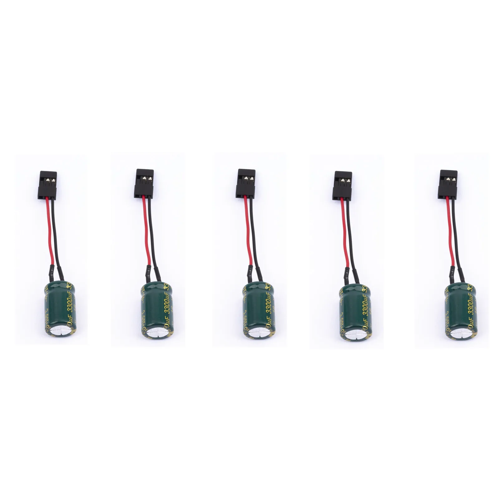 Condensateur 3300µF 16V Lot 5 pièces pour Drone FPV
