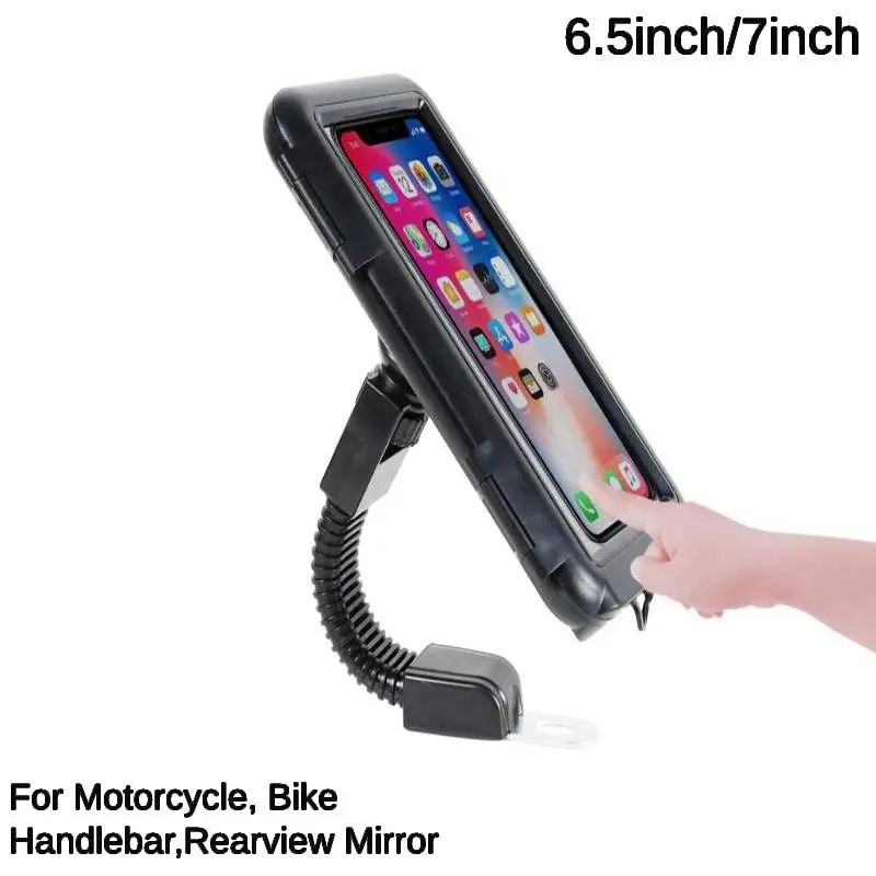Supporto Per Telefono Da Moto A Prova Di Polvere Supporto Per Telefono Da Bicicletta Per Animali Domestici Girevole A 360 Gradi Pezzi Di Ricambio Per 