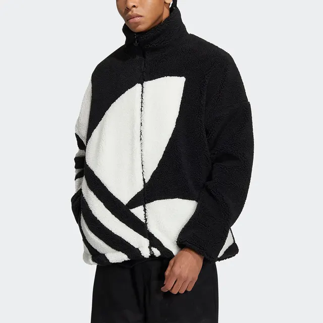Adidas Originals Veste de sport chaude en fausse peau de mouton pour hommes et femmes HR3486 1