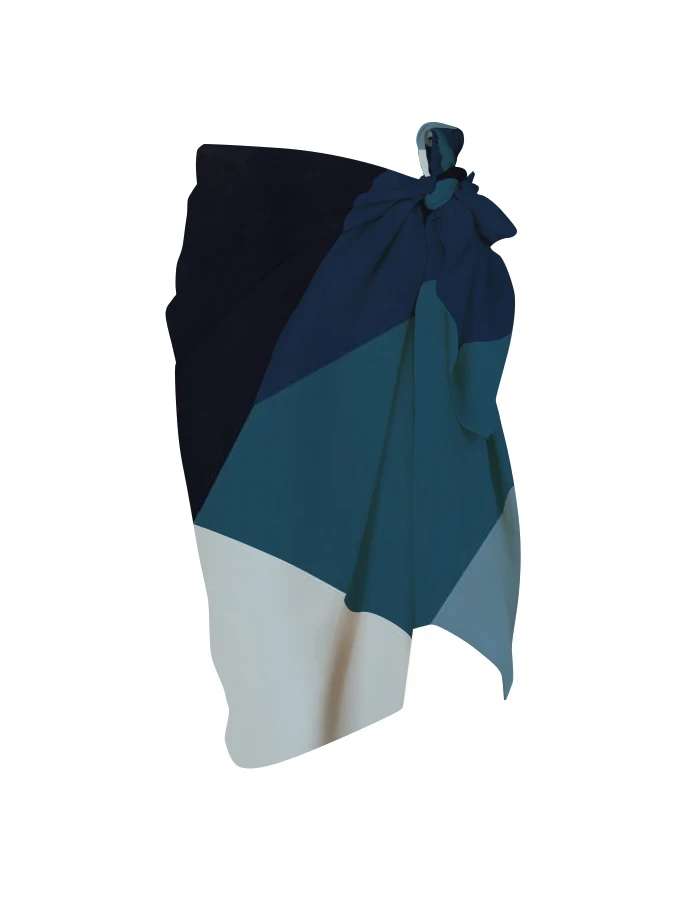 Рисунок 4 - Женский слитный купальник с лямкой на шее