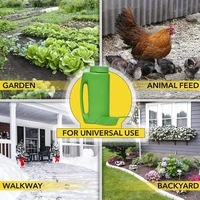 ABS Convenient 2L Handheld Spreader For Efficient Lawn Care And Harsh Conditions Spreader Handheld green 2