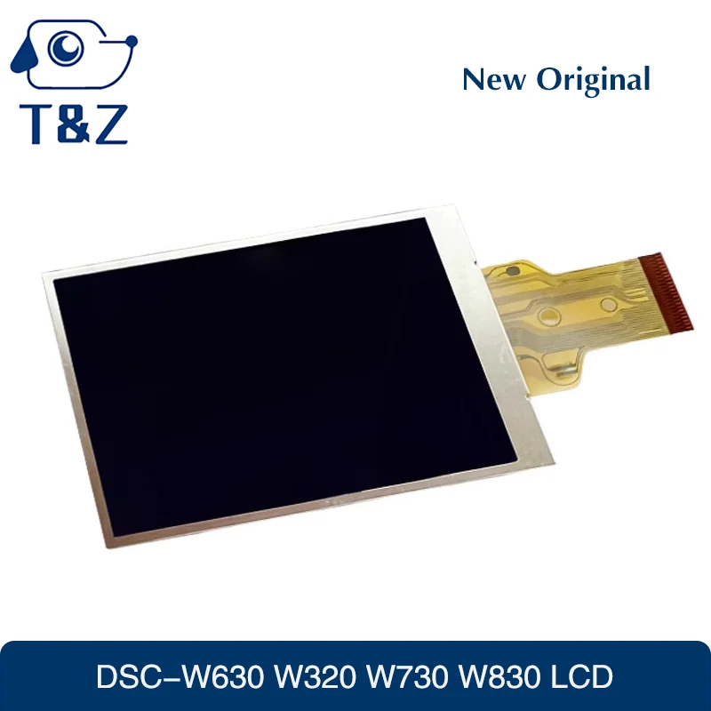 New Original For Sony DSC-W630 W320 W730 W830 LCD Screen Display With Backligiht Camera Screen