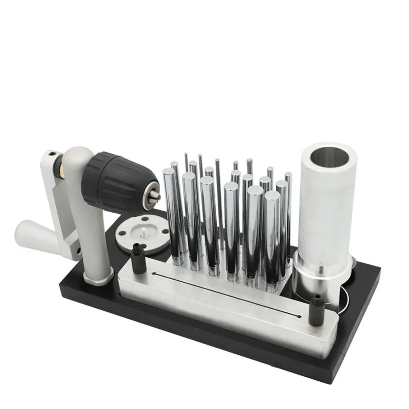 

Small stainless steel wire drawing machine wire reel tool manual round tube wire drawing machine jewelry ring processing tool