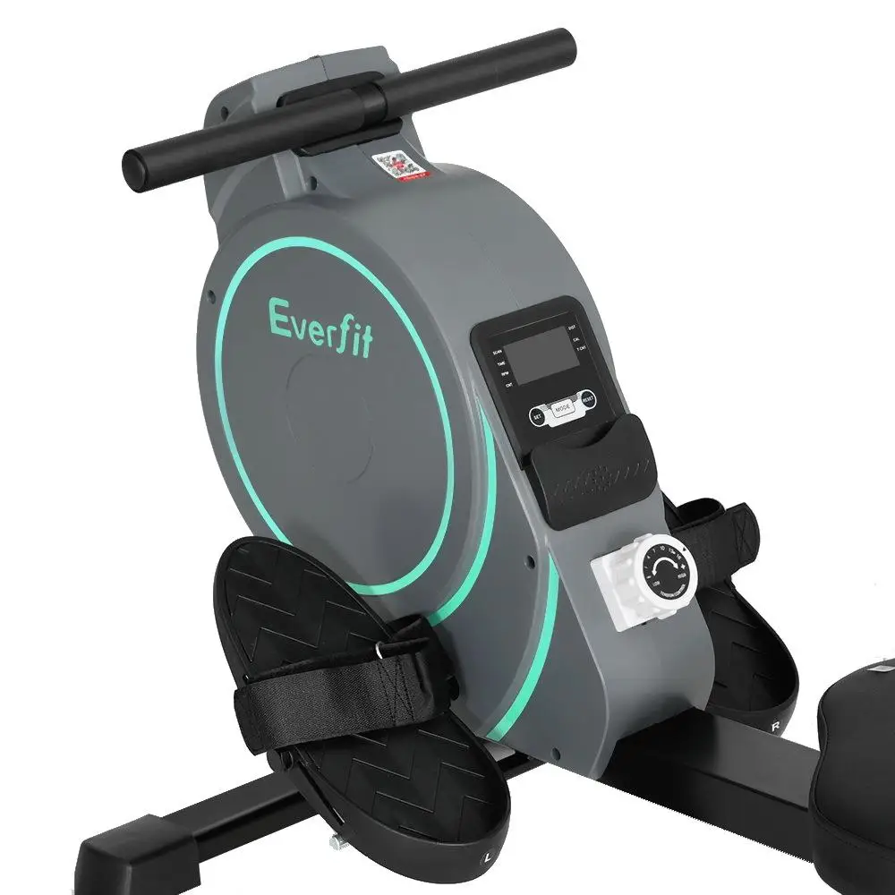 Magnetic Rowing Machine 16 Resistance Levels Home Gym Cardio App