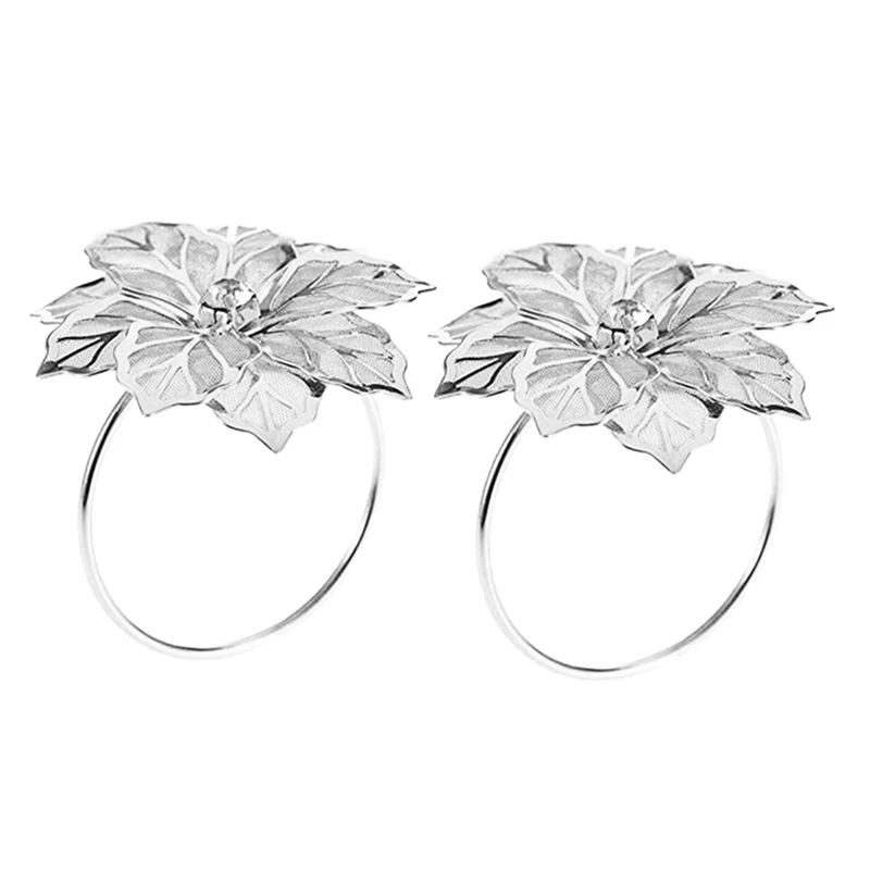 

12 упаковок, кольца для салфеток, золотые салфетки, фотообои для украшения стола, свадьбы, ужина, фотообои, украшения своими руками, серебряные