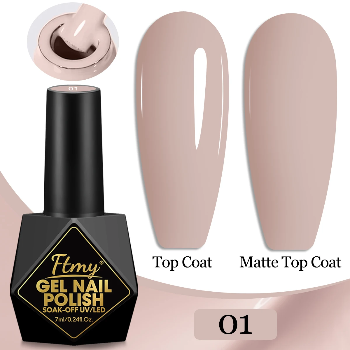 Color Gel Polish Set - Popular Series, 7ml, Vibrant Manicure Collection with Smooth Texture, UV LED Soak Off Semi-Permanent Nail Art