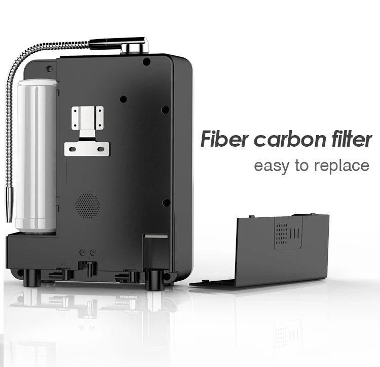 S927c2f143b324a0bb19b7cc5bf731b2aM Hydrogen Rich Water Dispenser Machine High Hydrogen Concentration 1200ppb Hydrogen Water Ionizer with Inner Filters