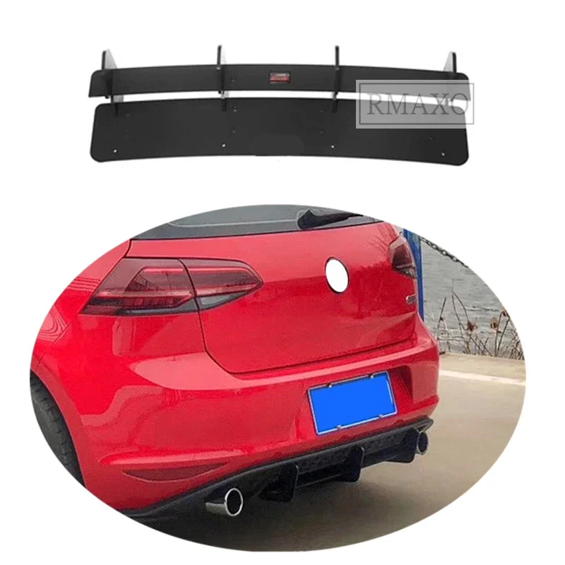 Per Vw Golf 7.5 R Body Kit Spoiler 2014-2017 Per Golf 7 R Abs Labbro Posteriore Spoiler Posteriore Paraurti Posteriore Diffusore Paraurti Protector