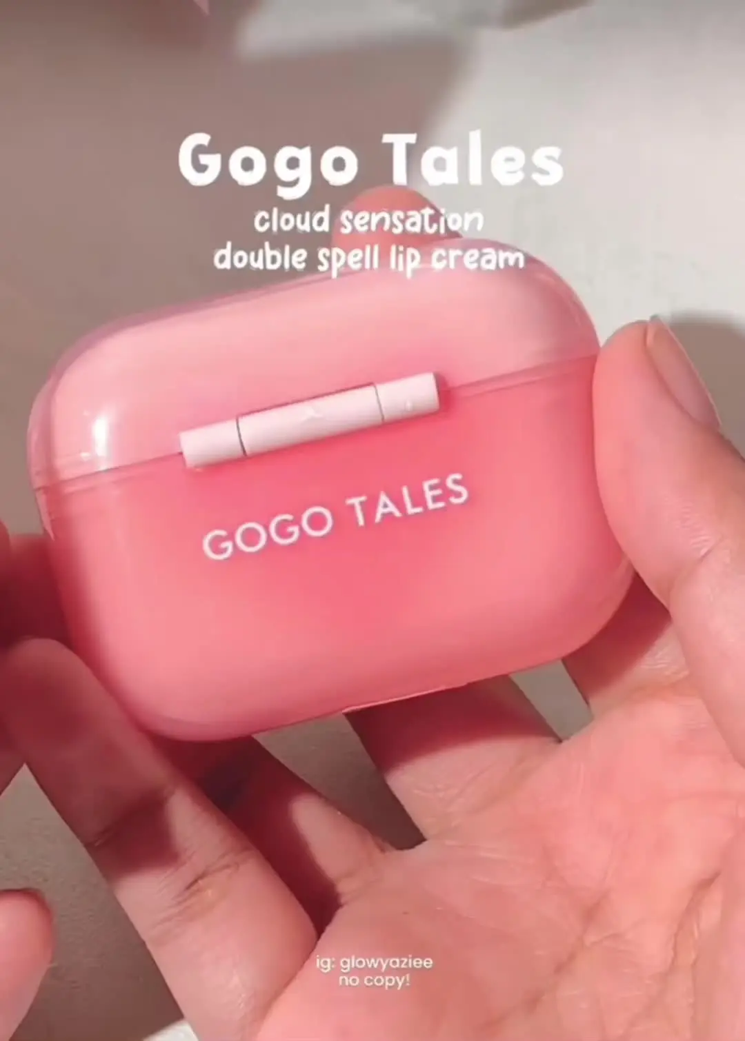 Набор для макияжа в Корейском стиле GOGO TALES двойной блеск губ Порошковые румяна