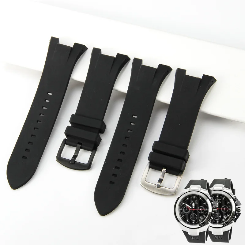 

Ремешок резиновый/силиконовый для часов Armani Ax1803 1802 1050 Series