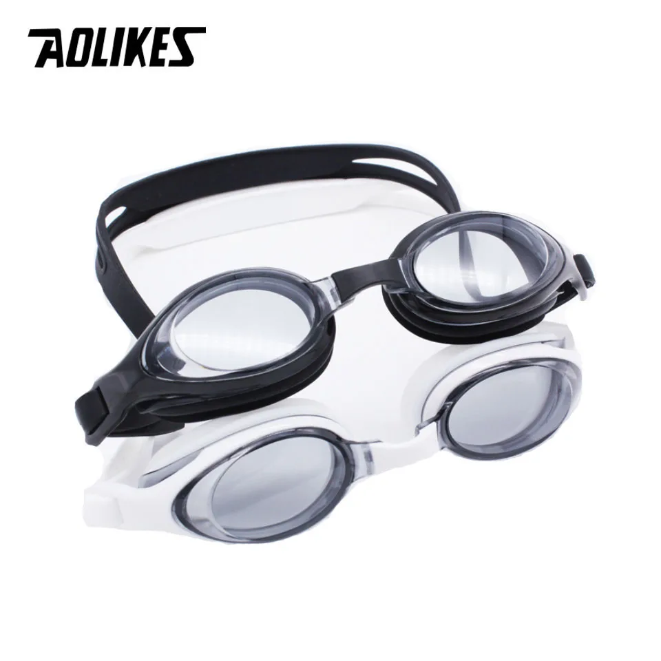 

AOLIKES Brand Professional Swimming Goggles Anti-Fog UV Adjustable Men Women Waterproof Silicone Swim Glasses Adult Eyewear