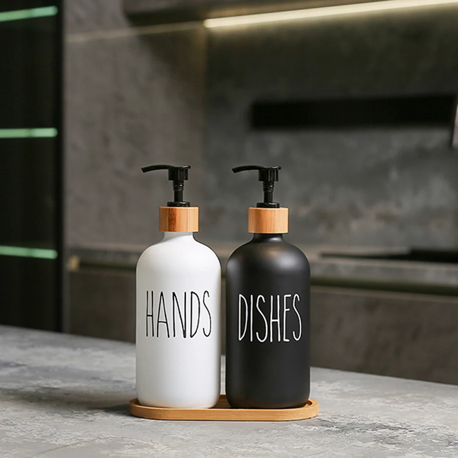 500ml Refillable Soap Dispenser For hands or Dishes 3