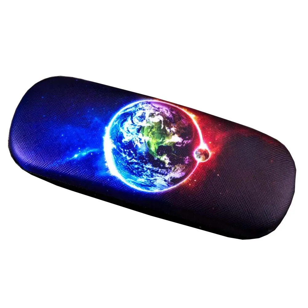 

Glasses Case Hard Leather Protective Eye Reading Glasses For Men Starry Sky Style Eyewear Accessories Portable Sunglasses Box