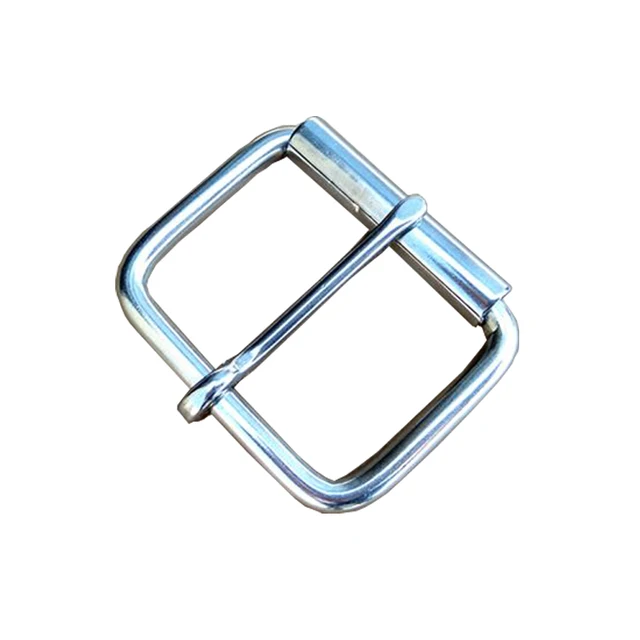 Stainless Steel Pin Buckle Bag Horse Saddle Accessories Woman Belt Roller Buckle 42mm 3