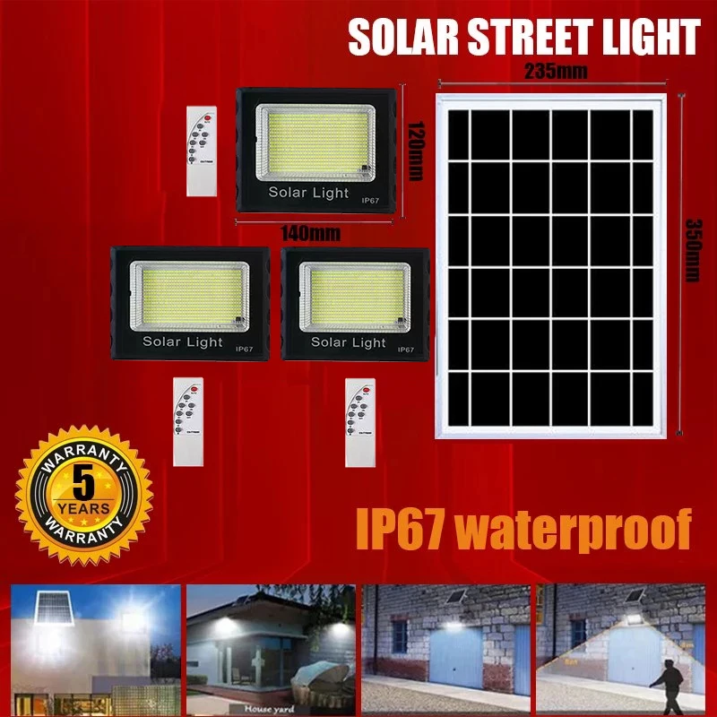 e27 screw power outage emergency light 20w hook night market light household detachable light bulb battery type bubble light Solar LED Street Light Outdoor IP66 Waterproof Floodlight With Four Lamp Holders And Detachable Remote Control